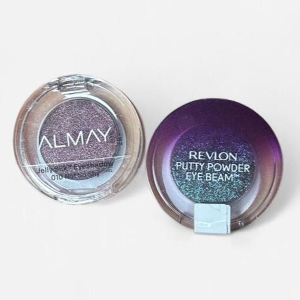 Brand new Almay and Revlon glitter eyeshadows